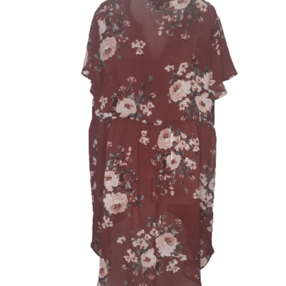 Torrid sheer top cover up plus size 2 - Picture 6 of 7